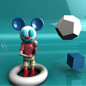 Mi Proyecto del curso: Diseño de personajes en Cinema 4D: del boceto a la impresión 3D. 3D project by Erick Ct - 08.21.2017