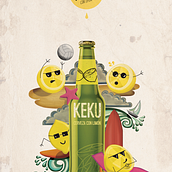 Mi Proyecto del curso: Ilustración exprés con Illustrator y Photoshop. Traditional illustration, and Vector Illustration project by Esther H.O. - 08.19.2017