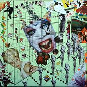 3D COLLAGE Hand made. Collage project by Luis Pardo - 09.11.2017