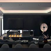 Salon y cocina (Pozuelo - Madrid). Un progetto di 3D, Architettura d'interni e Interior design di Alfonso Perez Alvarez - 20.08.2017