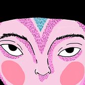 Ilustración digital. Ilustração tradicional projeto de Pía Mena - 21.08.2016