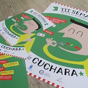 3ª Semana de la Cuchara - Majadahonda. Graphic Design, and Traditional illustration project by studio sananikone - 11.04.2014
