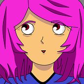 chica pelirosa . Seni, Dan Kerajinan proyek oleh Alejandro Pulido - 08.25.2017