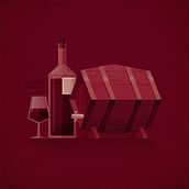 Wine time. Un proyecto de Bellas Artes, Dirección de arte, Diseño e Ilustración tradicional de Javi Travi - 27.08.2017