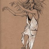Push on. Fine Arts, Costume Design, Traditional illustration, and Painting project by elena macías - 04.10.2017