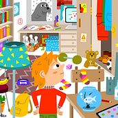 Libros educativos. Un progetto di Illustrazione tradizionale e Illustrazione vettoriale di Xavi Ramiro - 30.08.2017