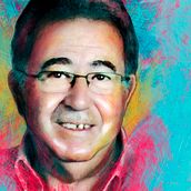 Retrato ilustración digital. Design, Graphic Design, Traditional illustration, and Vector Illustration project by O'DOLERA - 08.30.2017