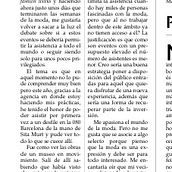 Acceso a las Fashions Weeks Ein Projekt aus dem Bereich Cop und writing von joanamrt - 01.03.2016