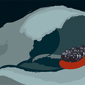 Miradas que migran. Un projet de Illustration traditionnelle , et Vidéo de Rocío Bonilla - 25.04.2017