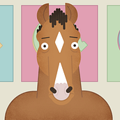 Bojack is back!. Animation, Character Animation, Vector Illustration, and Motion Graphics project by alequis - 09.07.2017