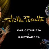 CARICATURA DIGITAL. Artes plásticas, Design de personagens, Design gráfico e Ilustração tradicional projeto de STELLA PERALTA - 09.09.2017