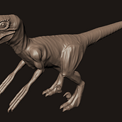 Raptor. 3D projeto de Jesús Muñoz Post - 01.12.2016