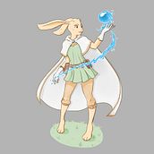 Personajes Fantásticos - Carrot Mage. Traditional illustration project by Daniel Gallardo - 09.11.2017