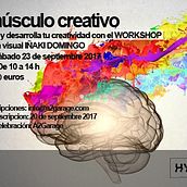 EL MÚSCULO CREATIVO con IÑAKI DOMINGO. Architecture, Interior Architecture, Arts, Crafts, Fine Arts, Br, ing, Identit, Creative Consulting, Web Development, Art Direction, Design, Interior Design, Jewelr, Design, Graphic Design, Industrial Design, Writing, Photograph, Traditional illustration, Marketing, Multimedia, and Social Media project by a2_garage - 09.23.2017
