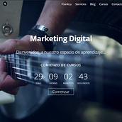 Mi Proyecto del curso: Creación de una web profesional con WordPress. Marketing projeto de Francisco Israel Lueza Martínez - 11.09.2017