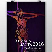 Cartel Semana Santa 2016 Fuente el Fresno. Projekt z dziedziny Trad, c i jna ilustracja użytkownika Melania Peinado Gonzalo - 01.03.2016
