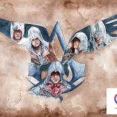 Assasin´s Creed. Un projet de Illustration traditionnelle de Cristina Vaquero - 12.09.2017