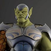 Super skrull. 3D, Animation, Comic, To, Design, Character Design, and Multimedia project by Victor Morcillo Luque - 09.12.2017
