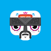 cholo hasta la muerte. . Character Design, Traditional illustration, and Vector Illustration project by Miguel Ávila Villalobos - 11.03.2016
