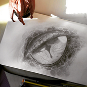Tolkien. Traditional illustration project by cristimart94 - 09.13.2017