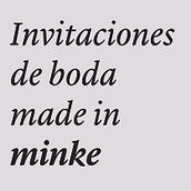 Invitaciones de boda superlativas. Design project by Minke - 09.18.2017