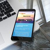 Diseño Web Responsive: Skyscanner. Projekt z dziedziny Projektowanie graficzne i Web design użytkownika Iván Herranz Cuesta - 10.06.2017