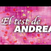 Mateo&Andrea: Cabecera El Test de Andrea. Un proyecto de Motion Graphics de David Páramo Reina - 23.09.2017