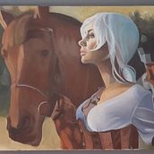 Colección The Witcher "La espada del destino". Fine Arts project by Miguel Romero Flores - 09.26.2017