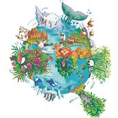 ZooXII Ein Projekt aus dem Bereich Bildende Künste und Traditionelle Illustration von Elva Vázquez Lombardía - 28.09.2017