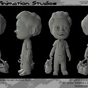 Gabriel,  3D Character. . 3D, Animation, Art Direction, Character Animation, Costume Design, Design, Film, Film, Video, TV, Traditional illustration, and TV project by Israel Audelo Ruiz - 10.02.2017