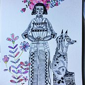INKTOBER 2017. Traditional illustration project by Fiona Briand - 10.02.2017