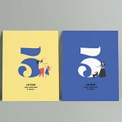 Festival de música IKFEM 2017. Un proyecto de Br, ing e Identidad, Diseño gráfico, Ilustración tradicional e Ilustración vectorial de Sandra García Martínez - 03.10.2017