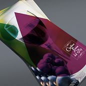 Proyecto de folleto para marca de vino Cantine Leone. Design gráfico projeto de Pietrangelo Manzo - 13.11.2012