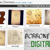 Mis borrones digitales. Comic project by sanmenpi - 08.06.2016