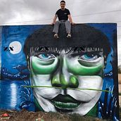 Yanomami por Dridali . Arte urbana, e Artes plásticas projeto de Dridali - 09.10.2017