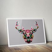 Ilustración geométrica. Design project by Cristina Recio Gonzalez - Muriel - 10.12.2016