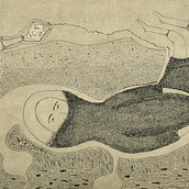 Recogiéndome Seguramente. Traditional illustration project by Maria Camila Pinzón - 05.01.2016