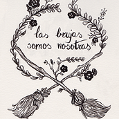 Las Brujas Somos Nosotras (INKtober 2017). Un proyecto de Ilustración tradicional de Ana Hurtado Collado - 31.10.2017