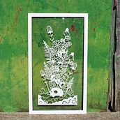 De muerte y vida.. Artesanato, Ilustração tradicional, Ilustração vetorial, e Papercraft projeto de Ainara Tavárez - 20.12.2017