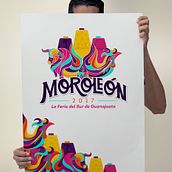 Moroleón Feria 2017 . Pencitraan Merek, Identitas, Ilustrasi tradisional, Dan Huruf proyek oleh KIDE Cristian D. - 10.13.2017