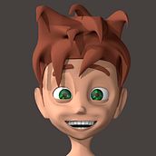 Mi Proyecto del curso: Rigging: articulación facial de un personaje 3D. 3D, Animation, Character Animation, Film, Game Design, Character Design, and Rigging project by Francisco Javier Rodríguez Martínez - 10.13.2017