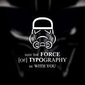 May the Force of Typography be With You. Traditional illustration, T, and pograph project by Chamadoira - 05.14.2008
