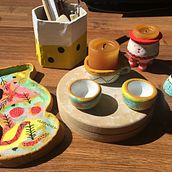 Objetos con diferentes técnicas :=). Un proyecto de Artesanía de Gisela M Garrido - 14.10.2017