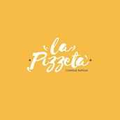Branding La pizzeta. Een project van Redactioneel ontwerp van Paula Marquez - 18.04.2017