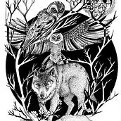 Larkhill. Ilustração tradicional projeto de Victoria Fdz-Oruña - 15.10.2017