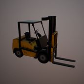 Forklift Ein Projekt aus dem Bereich 3D von Cristian Rodriguez Padilla - 16.10.2017