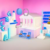 Mi Proyecto del curso: Dirección de Arte con Cinema 4D. 3D, and Graphic Design project by Elena Moreno Greciano - 10.16.2017