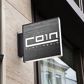 Logo C01N. Advertising, Art Direction, and Graphic Design project by Jorge López - 10.16.2017