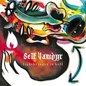 Portada del single "Lightbringer in Hell" para "Self-Vampyr". Design, Traditional illustration, and Music project by Resonancia Hueca - 10.16.2017