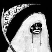 B&W Series [Acrílico]. Character Design, Traditional illustration, and Painting project by Resonancia Hueca - 10.16.2017